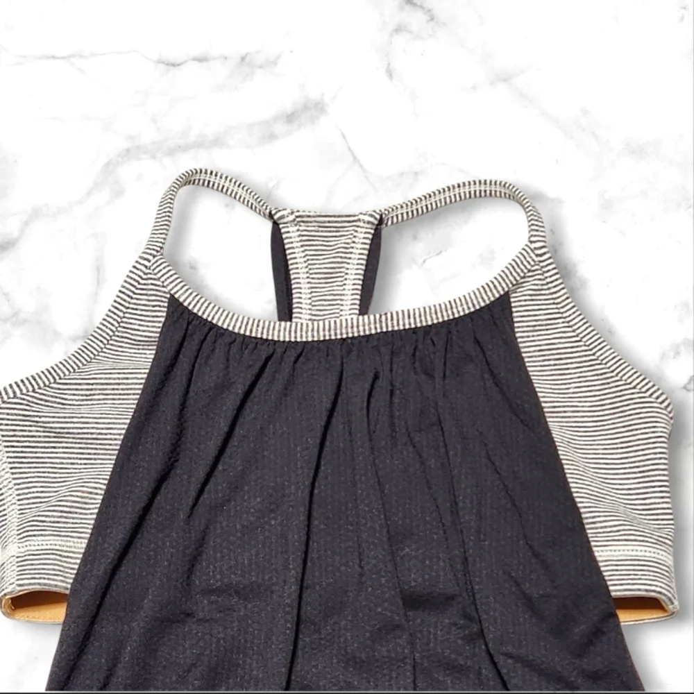 LULULEMON Black & White No-Limits Tank - Picture 5 of 7